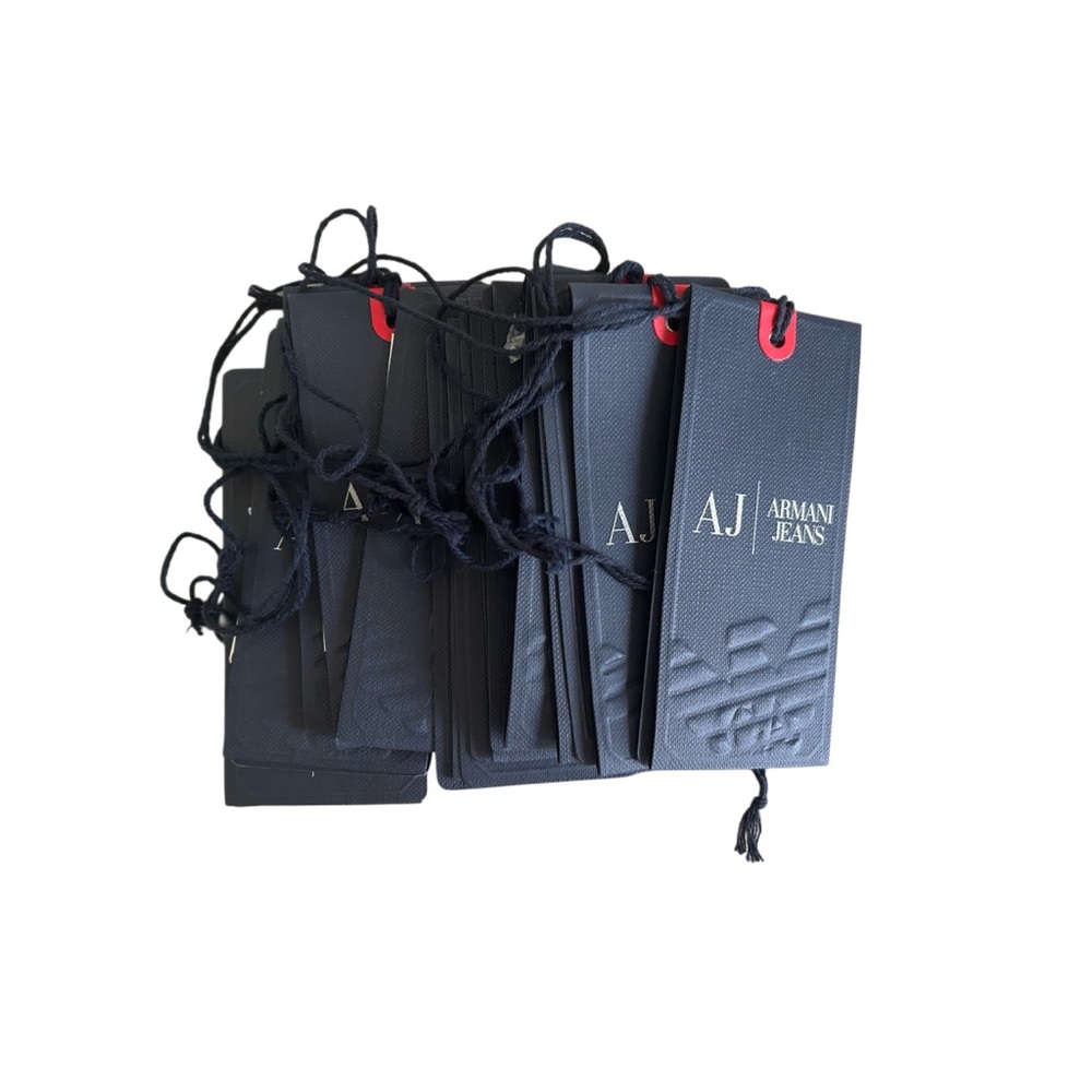 20 Armani Jeans Navy Product Tags